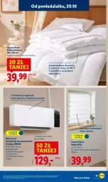 Gazetka promocyjna Lidl - GAZETKA - Gazetka - ważna od 25.10 do 25.10.2025 - strona 19 - produkty: Silvercrest, Top, Ivar, Kołdra, Termos, Termowentylator, Roleta, Bateria, Suszarka