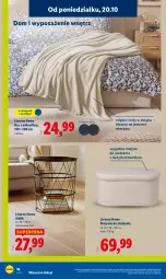 Gazetka promocyjna Lidl - GAZETKA - Gazetka - ważna od 25.10 do 25.10.2025 - strona 20 - produkty: Koc, Ivar, Stolik