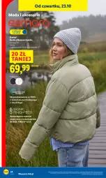 Gazetka promocyjna Lidl - GAZETKA - Gazetka - ważna od 25.10 do 25.10.2025 - strona 28 - produkty: Por, Finish, Kurtka, Moda, Control