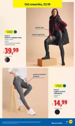 Gazetka promocyjna Lidl - GAZETKA - Gazetka - ważna od 25.10 do 25.10.2025 - strona 31 - produkty: Sok, Gin, Legginsy, Spodnie