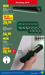 Gazetka promocyjna Lidl - GAZETKA - Gazetka - ważna od 25.10 do 25.10.2025 - strona 43 - produkty: Parkside, Latarka LED, Tarka, Latarka, Reflektor