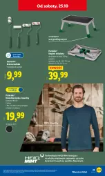 Gazetka promocyjna Lidl - GAZETKA - Gazetka - ważna od 25.10 do 25.10.2025 - strona 47 - produkty: Parkside, Top, Kosz, Koszulka, Regał, Olej