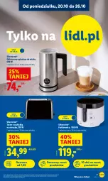 Gazetka promocyjna Lidl - GAZETKA - Gazetka - ważna od 25.10 do 25.10.2025 - strona 7 - produkty: Silvercrest, Toster