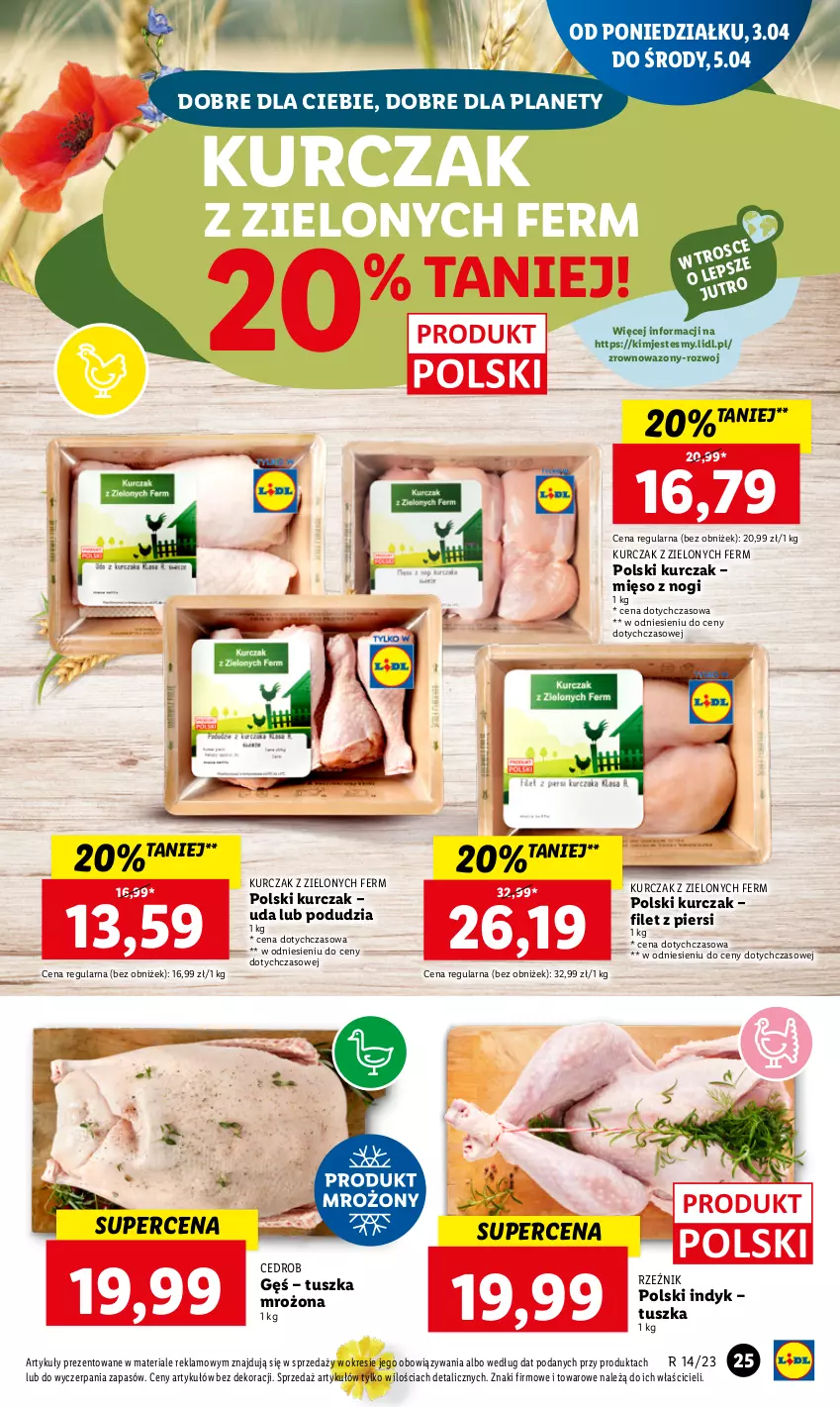 Gazetka promocyjna Lidl - GAZETKA - ważna 03.04 do 05.04.2023 - strona 29 - produkty: Kurczak, Mięso, Tusz, Wazon