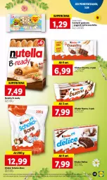 Gazetka promocyjna Lidl - GAZETKA - Gazetka - ważna od 05.04 do 05.04.2023 - strona 51 - produkty: Zegarek, Nutella, Cukier, Kinder Bueno, Chupa Chups, Zegar, Cukierki, Bransoletka, Kinder