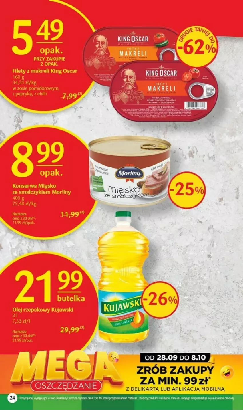 Gazetka promocyjna Delikatesy Centrum - ważna 28.09 do 08.10.2023 - strona 17 - produkty: Fa, Mobil