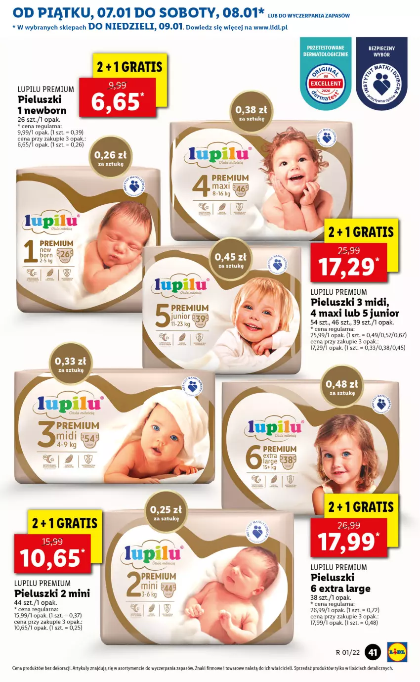 Gazetka promocyjna Lidl - GAZETKA - ważna 07.01 do 09.01.2022 - strona 41 - produkty: Gra, Piec