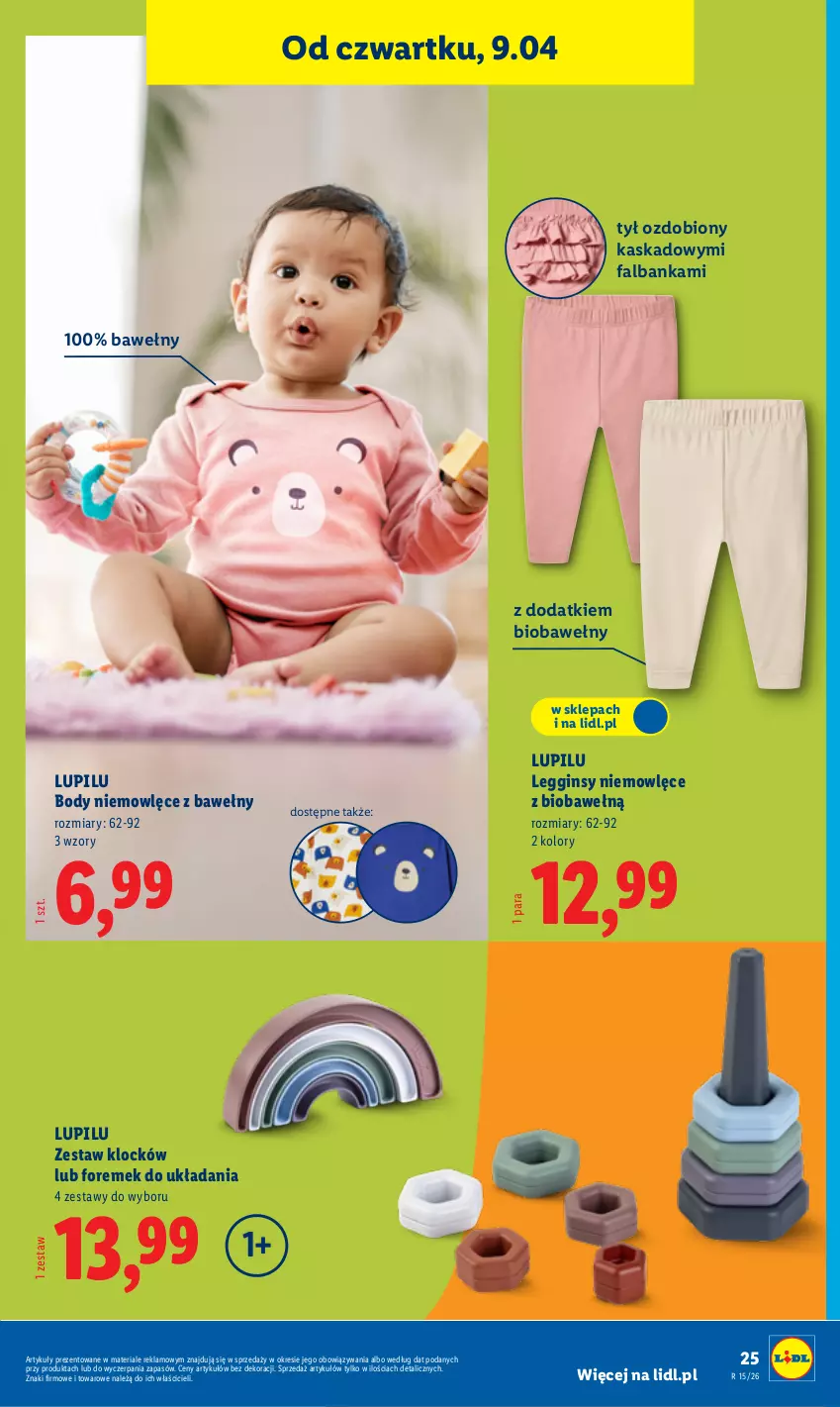 Gazetka promocyjna Lidl - Katalog ważny od 7.04 - ważna 07.04 do 11.04.2026 - strona 27 - produkty: Body, Fa, Gin, Kask, Legginsy