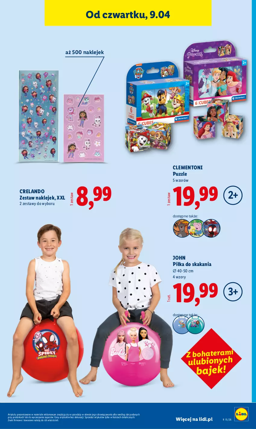 Gazetka promocyjna Lidl - Katalog ważny od 7.04 - ważna 07.04 do 11.04.2026 - strona 31 - produkty: Klej, Puzzle, Tera