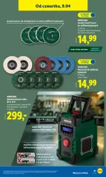 Gazetka promocyjna Lidl - Katalog ważny od 7.04 - Gazetka - ważna od 11.04 do 11.04.2026 - strona 49 - produkty: Parkside, Ser, Przewód, Akumulator