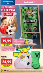 Gazetka promocyjna Lidl - GAZETKA - Gazetka - ważna od 10.05 do 10.05.2025 - strona 28 - produkty: Minecraft, Ręcznik, Poduszka