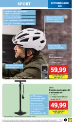 Gazetka promocyjna Lidl - GAZETKA - Gazetka - ważna od 10.05 do 10.05.2025 - strona 33 - produkty: Por, Ryba, Kask, Materac, Tera, Pompka, Rower, Sport