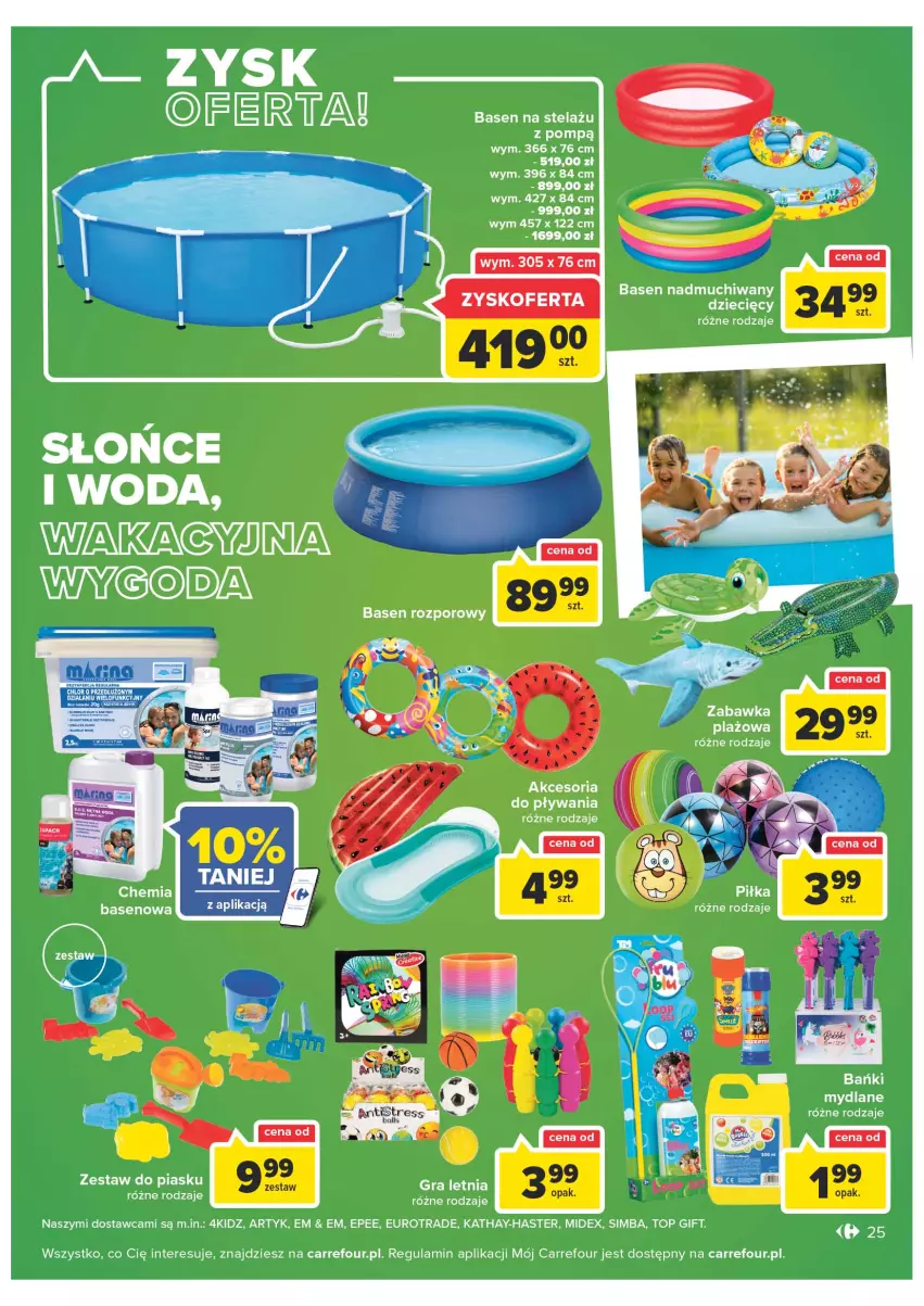 Gazetka promocyjna Carrefour - Gazetka Carrefour - ważna 28.06 do 02.07.2022 - strona 25 - produkty: Dzieci, EPEE, Gra, Por, Top, Woda, Zabawka