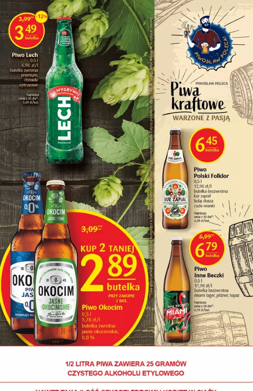 Gazetka promocyjna Delikatesy Centrum - Gazetka DC04 - ważna 26.01 do 01.02.2023 - strona 29 - produkty: Fa, Koc, Okocim, Piwa, Piwo, Top