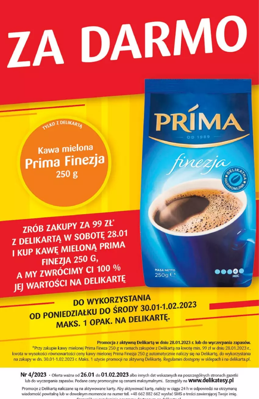 Gazetka promocyjna Delikatesy Centrum - Gazetka DC04 - ważna 26.01 do 01.02.2023 - strona 32 - produkty: Prima, Rama, Sok