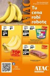 Gazetka promocyjna Auchan - Gazetka ATAC Hiper Discount - Gazetka - ważna od 11.02 do 11.02.2026 - strona 1 - produkty: Banany, Ariel, Kapsułki do prania, Fa