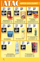 Gazetka promocyjna Auchan - Gazetka ATAC Hiper Discount - Gazetka - ważna od 11.02 do 11.02.2026 - strona 2 - produkty: Mokra karma, Papier, Praliny, Lindor, Kawa mielona, Kawa, Ręcznik, Delicje, Olej rzepakowy, Kubuś, Woda, Gala, Cisowianka, Olej, Lindt