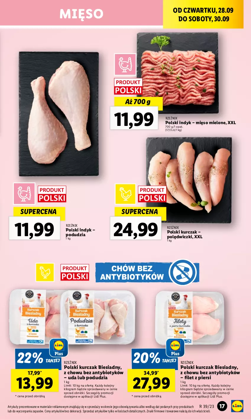 Gazetka promocyjna Lidl - GAZETKA - ważna 28.09 do 30.09.2023 - strona 31 - produkty: Gra, Kurczak, Mięso, Mięso mielone, Olej