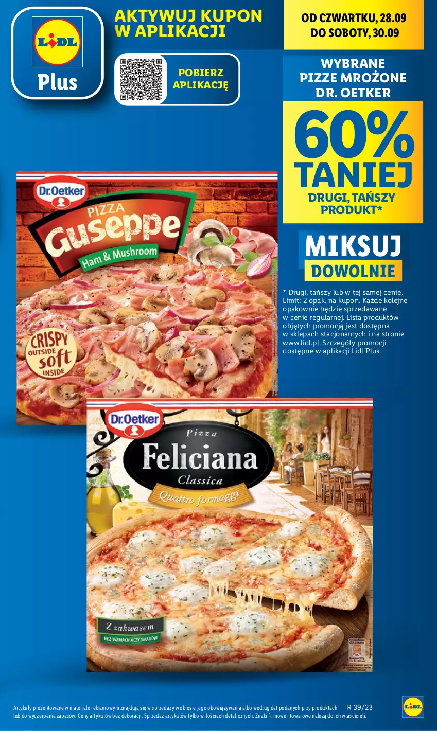 Gazetka promocyjna Lidl - GAZETKA - ważna 28.09 do 30.09.2023 - strona 9 - produkty: Dr. Oetker, Olej