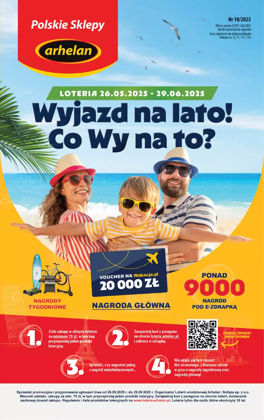 Gazetka promocyjna Arhelan - Gazetka - ważna 23.05 do 01.06.2025 - strona 1