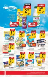 Gazetka promocyjna Arhelan - Gazetka - Gazetka - ważna od 01.06 do 01.06.2025 - strona 4 - produkty: Mozzarella, Ser, Rum, Gra, Danone, Favita, Jogurt, Sałat, Margaryna, Hochland, Galbani, Baton, Fanta, Danio, Gouda, Napój, Kefir, Mleko, Fa