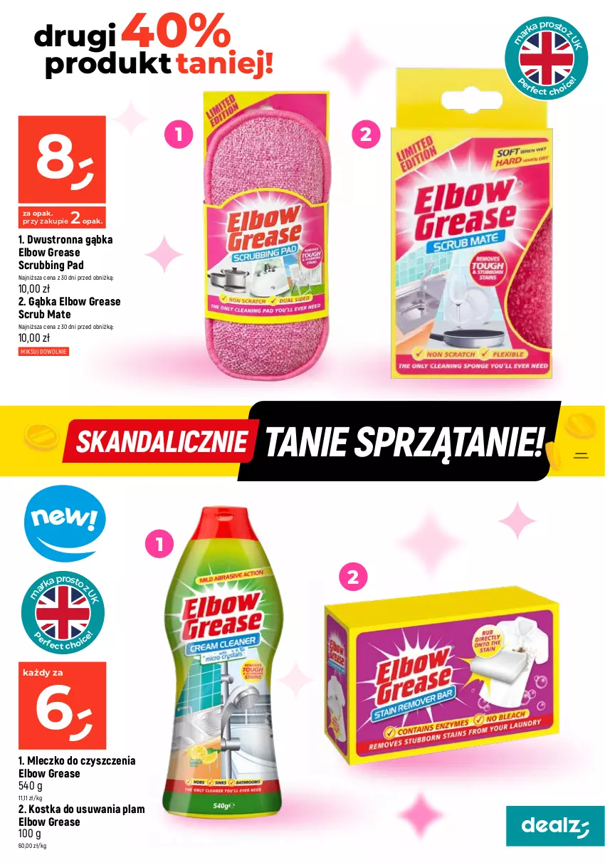 Gazetka promocyjna Dealz - MAKE A DEALZ - ważna 02.01 do 10.01.2024 - strona 15 - produkty: Do mycia naczyń, Mleczko, Odtłuszczacz, Płyn do mycia, Płyn do mycia naczyń, Sprzątanie