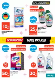 Gazetka promocyjna Dealz - MAKE A DEALZ - Gazetka - ważna od 10.01 do 10.01.2024 - strona 11 - produkty: Płyn do prania, Pralki, Pur, Proszek do prania, Woolite, Ariel