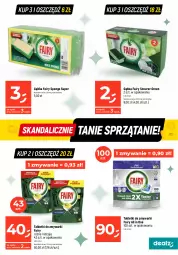 Gazetka promocyjna Dealz - MAKE A DEALZ - Gazetka - ważna od 10.01 do 10.01.2024 - strona 17 - produkty: Papier, Tablet, Ręcznik, Fairy, Zmywarki, Sprzątanie, Tabletki do zmywarki, Fa