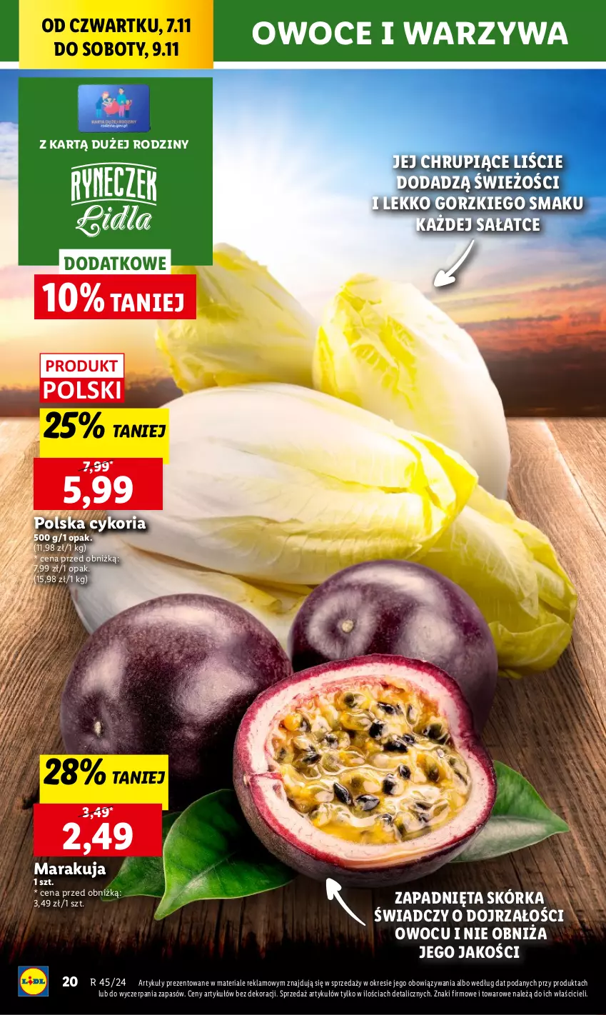 Gazetka promocyjna Lidl - GAZETKA - ważna 07.11 do 09.11.2024 - strona 22 - produkty: Chleb, Owoce, Sałat, Ser, Warzywa