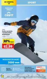 Gazetka promocyjna Lidl - GAZETKA - Gazetka - ważna od 09.11 do 09.11.2024 - strona 20 - produkty: Snowboard, Por, Koc, Finish, Kurtka, Sport