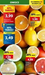 Gazetka promocyjna Lidl - GAZETKA - Gazetka - ważna od 09.11 do 09.11.2024 - strona 23 - produkty: Ser, Cytryny, Pomarańcze, Owoce, Deser, Grejpfrut