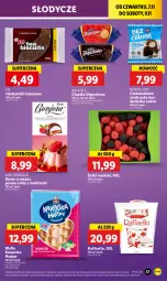 Gazetka promocyjna Lidl - GAZETKA - Gazetka - ważna od 09.11 do 09.11.2024 - strona 39 - produkty: Ciastka, Ser, Panna cotta, Karp, Raffaello, Wafle, Herbatniki, Deser, Kakao, Kokos, Fa