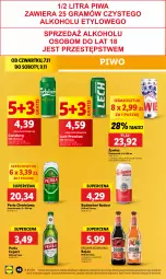 Gazetka promocyjna Lidl - GAZETKA - Gazetka - ważna od 09.11 do 09.11.2024 - strona 48 - produkty: Piwo, Ser, Por, Gra, Perła, Carlsberg, Lech Premium