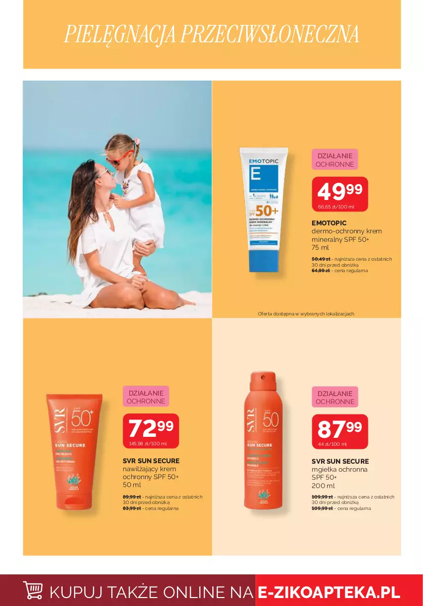 Gazetka promocyjna Ziko - Gazetka Ziko Dermo - ważna 23.04 do 06.05.2026 - strona 12 - produkty: Apteka, Ochronny krem, SVR, Top