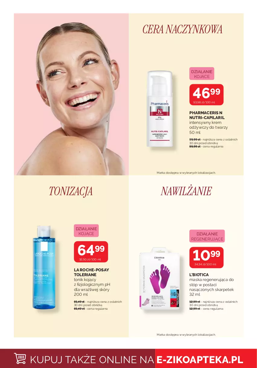 Gazetka promocyjna Ziko - Gazetka Ziko Dermo - ważna 23.04 do 06.05.2026 - strona 2 - produkty: Acer, Apteka, Karp, Krem odżywczy, L'Biotica, La Roche-Posay, Maska, Pharmaceris, Tonik