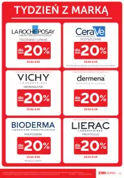 Gazetka promocyjna Ziko - Gazetka Ziko Dermo - Gazetka - ważna od 06.05 do 06.05.2026 - strona 23 - produkty: CeraVe, Apteka, Lipikar