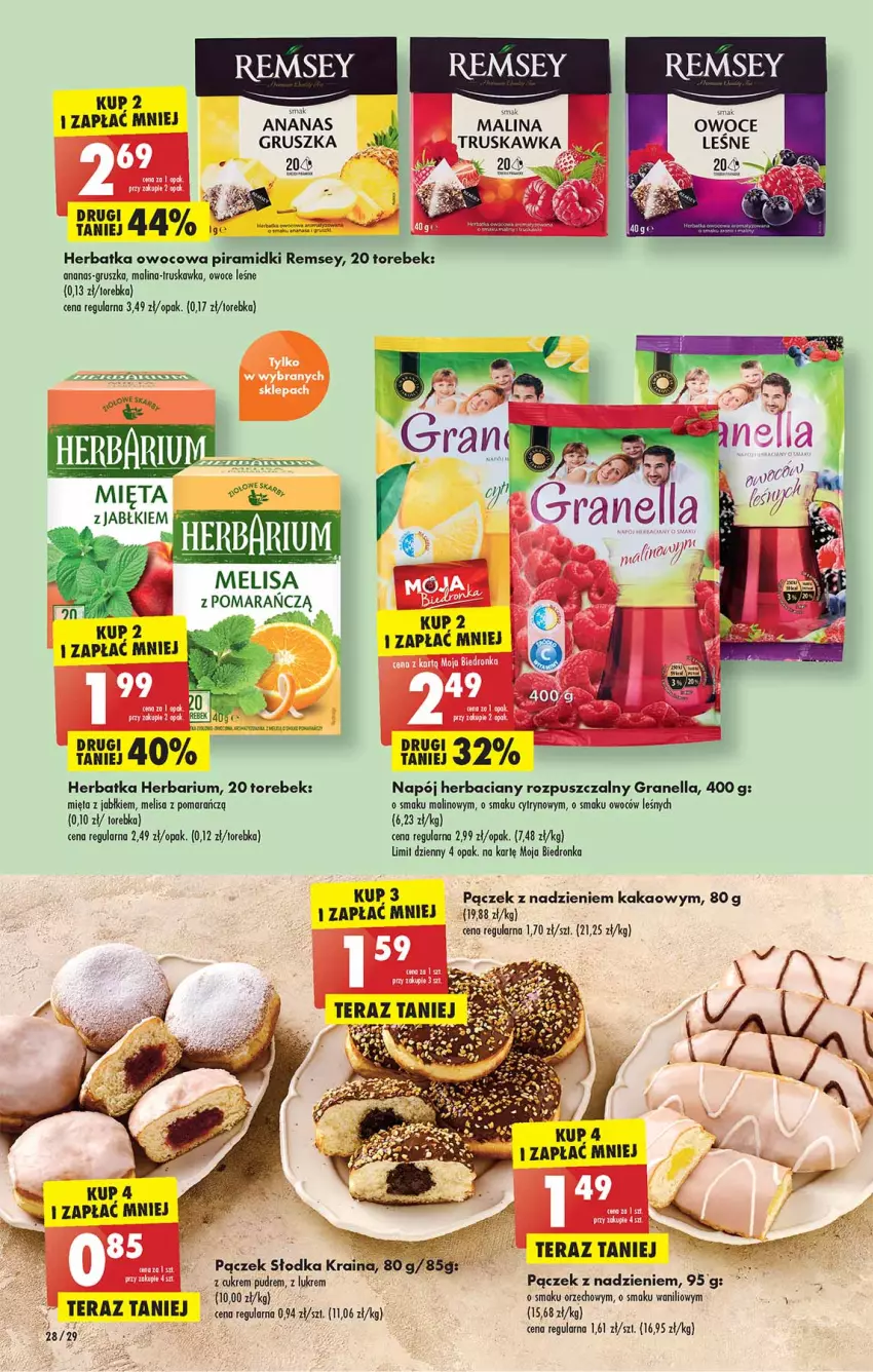 Gazetka promocyjna Biedronka - W tym tygodniu  PN - ważna 09.05 do 14.05.2022 - strona 28 - produkty: Ananas, Dron, Gra, Kakao, Mięta, Napój, Owoce, Pączek, Tera, Torebka