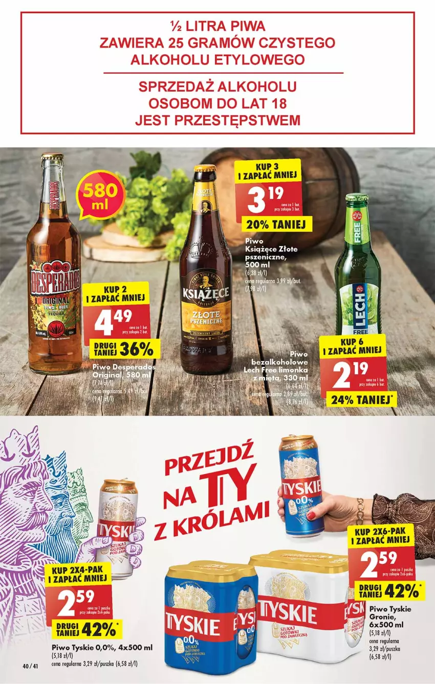 Gazetka promocyjna Biedronka - W tym tygodniu  PN - ważna 09.05 do 14.05.2022 - strona 40 - produkty: Fa, Piwo, Tyskie