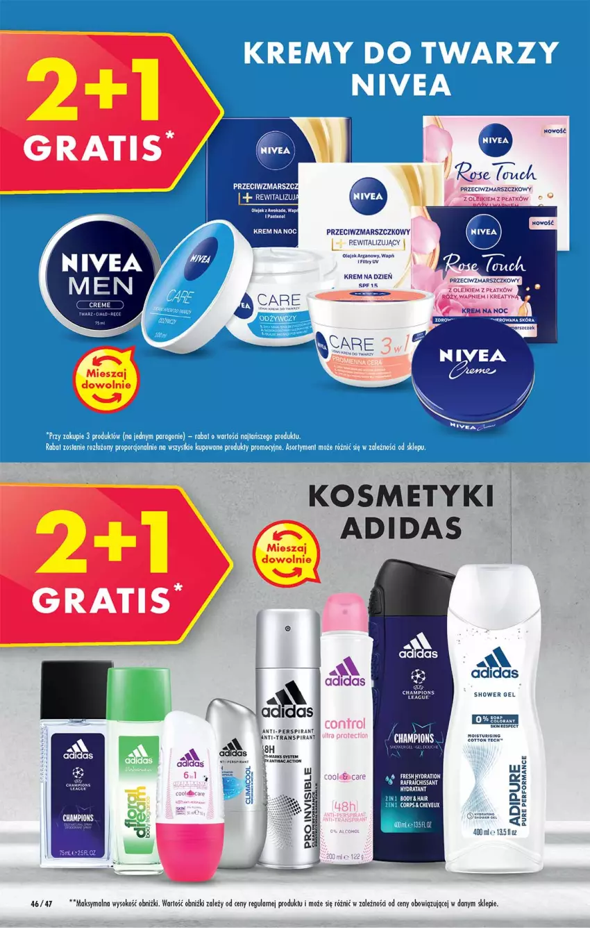 Gazetka promocyjna Biedronka - W tym tygodniu  PN - ważna 09.05 do 14.05.2022 - strona 46 - produkty: Adidas, Fa, Krem na dzień, Mars, Pur, Sok, Tran