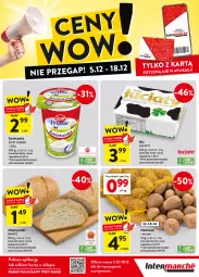 Gazetka promocyjna Intermarche - Gazetka Intermarche - Gazetka - ważna od 18.12 do 18.12.2024 - strona 1 - produkty: Zott, Zott Primo, Chleb