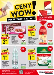 Gazetka promocyjna Intermarche - Gazetka Intermarche - Gazetka - ważna od 18.12 do 18.12.2024 - strona 2 - produkty: Goplana, Makaron, Ryż, Kuchnia, LANA, Czekolada, Woda mineralna, Woda, Cisowianka