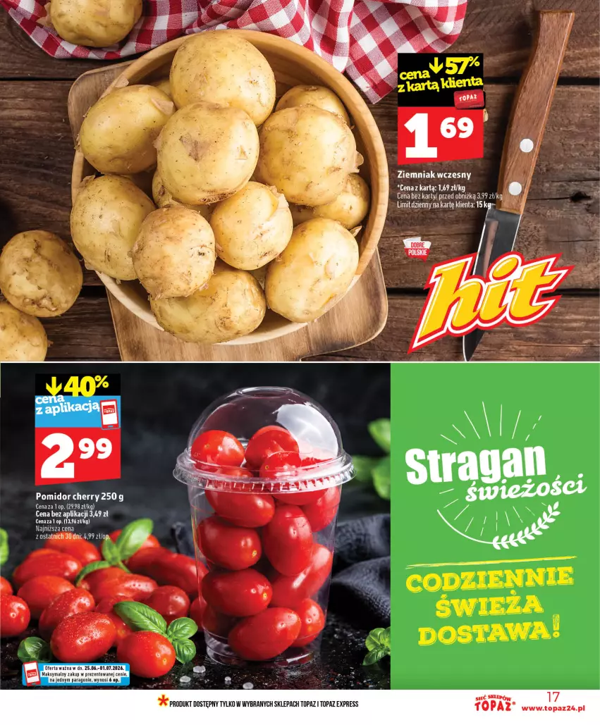 Gazetka promocyjna Topaz - Gazetka - ważna 25.06 do 01.07.2026 - strona 17 - produkty: Top