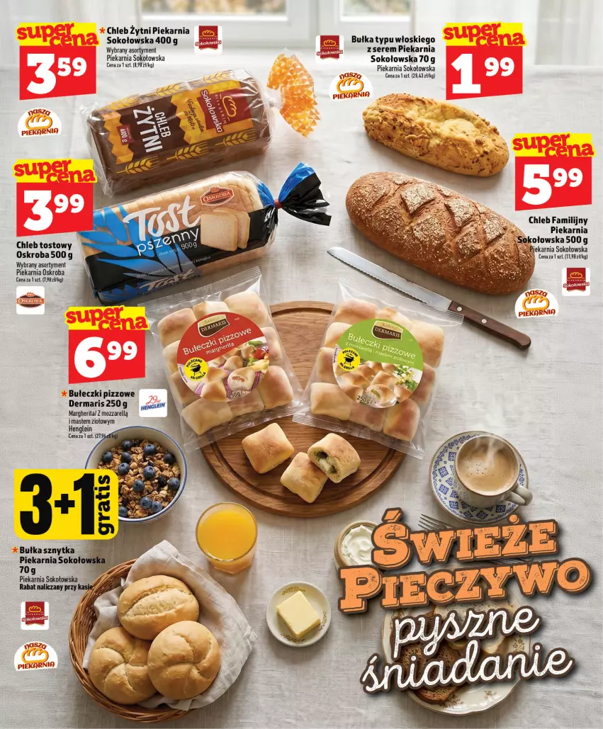 Gazetka promocyjna Topaz - Gazetka - ważna 25.06 do 01.07.2026 - strona 8 - produkty: Bułeczki, Bułka, Chleb, Chleb tostowy, Fa, Ser, Sok