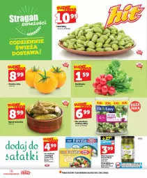 Gazetka promocyjna Topaz - Gazetka - Gazetka - ważna od 01.07 do 01.07.2026 - strona 16 - produkty: Top, Favita, HELCOM, Oliwki, Ogórek, Mlekovita, Sałat, Vita C, Rzodkiewka, Mleko, LG, Fa
