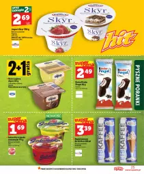 Gazetka promocyjna Topaz - Gazetka - Gazetka - ważna od 01.07 do 01.07.2026 - strona 25 - produkty: Top, Ser, Isla, Piątnica, Jogurt, Galaretka, Ferrero, Baton, Deser, Alpro, Gala, Napój, Olej, Kinder