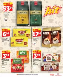 Gazetka promocyjna Topaz - Gazetka - Gazetka - ważna od 01.07 do 01.07.2026 - strona 35 - produkty: Top, Kawa mielona, Kawa, Herbata czarna, Loyd, Lipton, Jacobs, Herbata, Herbata owocowa
