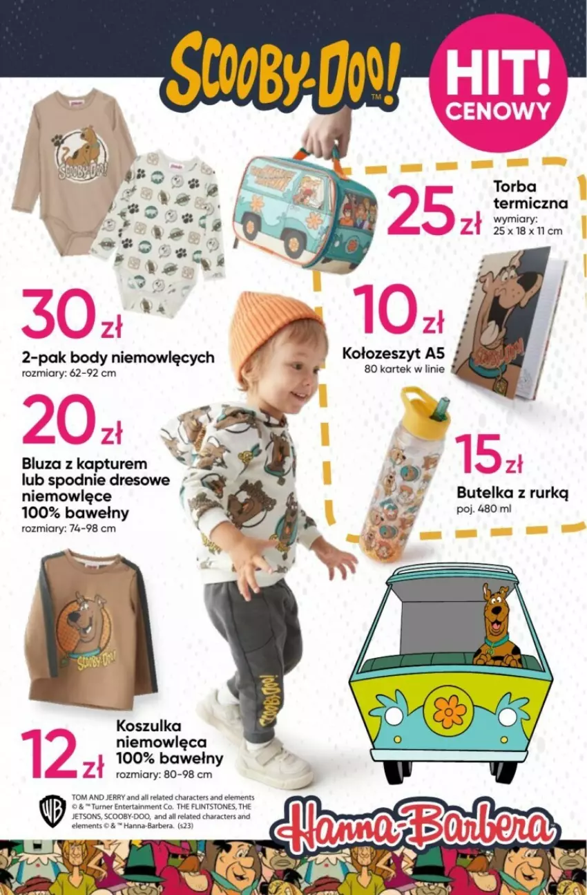 Gazetka promocyjna Pepco - ważna 28.12.2023 do 10.01.2024 - strona 10 - produkty: Bluza, Bluza z kapturem, Body, Dres, Kosz, Koszulka, Spodnie, Spodnie dresowe, Torba