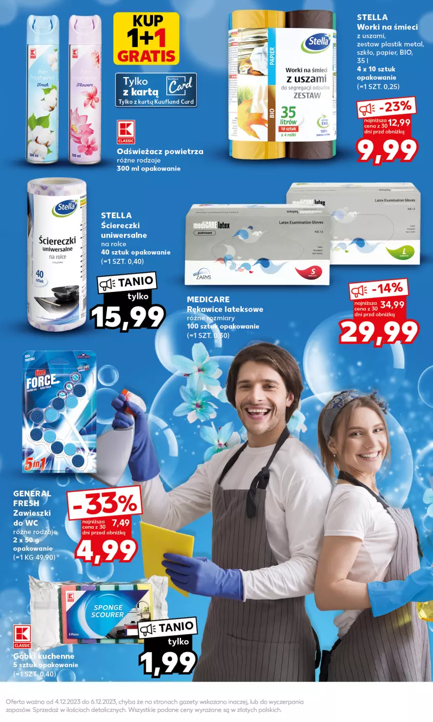 Gazetka promocyjna Kaufland - Mocny Start - ważna 04.12 do 06.12.2023 - strona 19 - produkty: Rolki, Worki na śmiec, Worki na śmieci