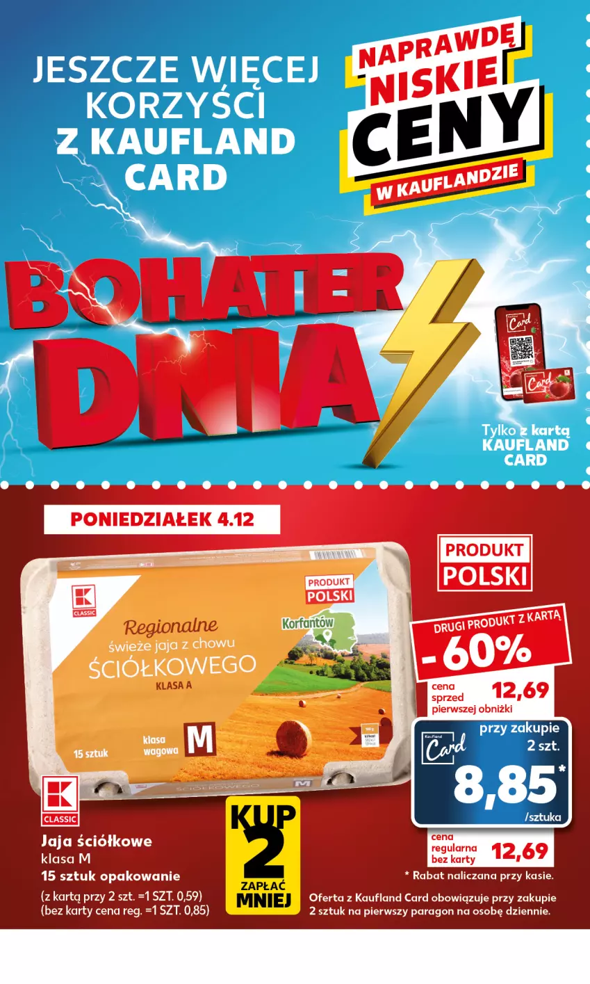 Gazetka promocyjna Kaufland - Mocny Start - ważna 04.12 do 06.12.2023 - strona 2 - produkty: Jaja