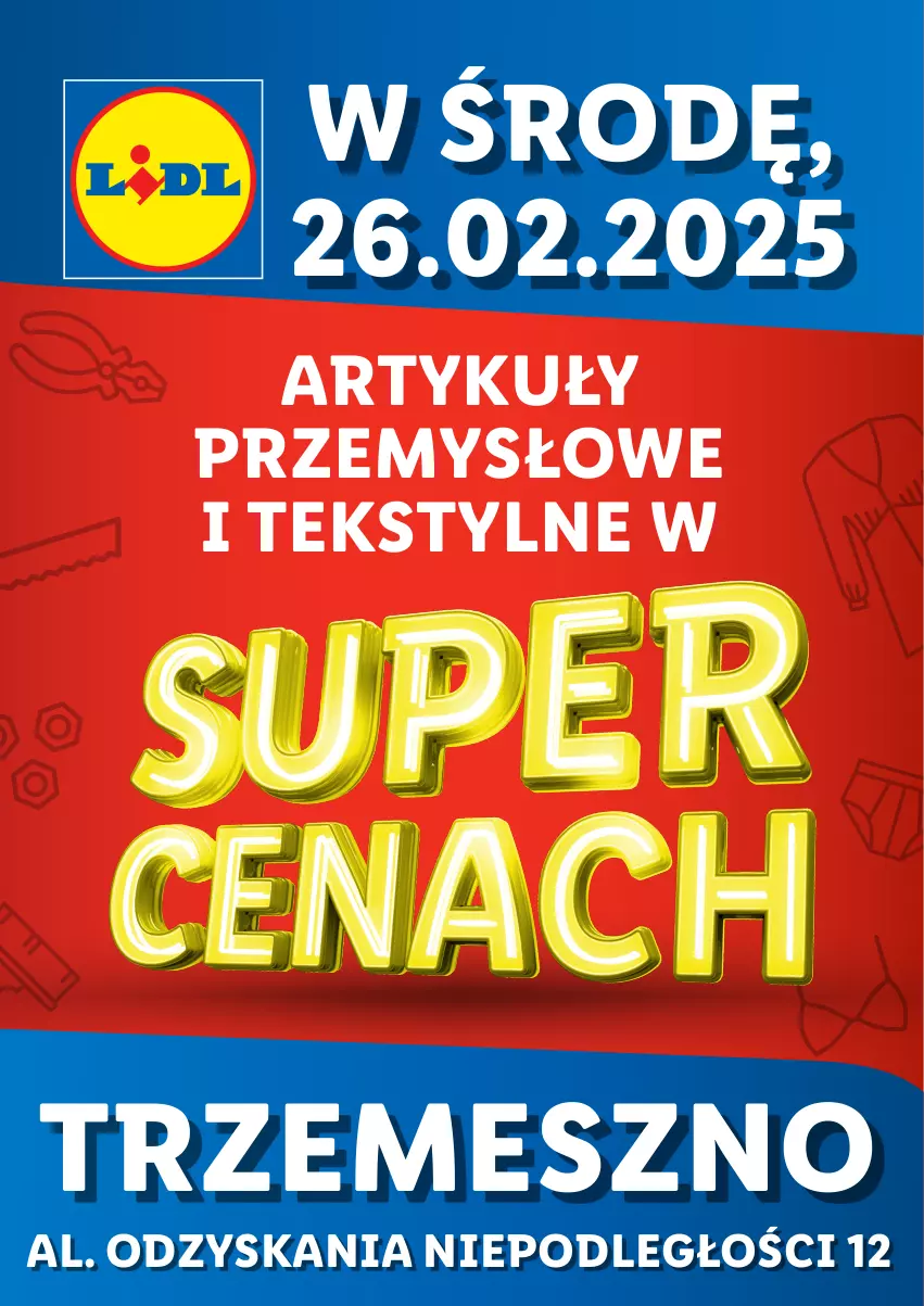 Gazetka promocyjna Lidl - LIDL W TRZEMESZNIE - ważna 26.02 do 26.02.2025 - strona 1